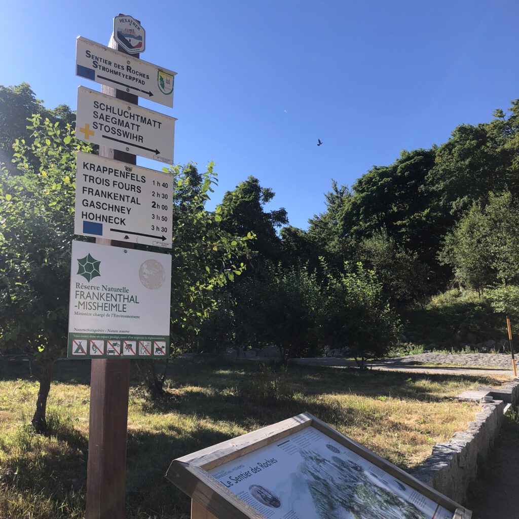 Sentier des Roches wandeling