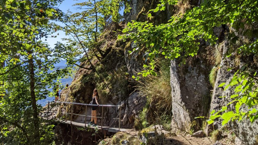 Sentier des Roches wandeling Vogezen