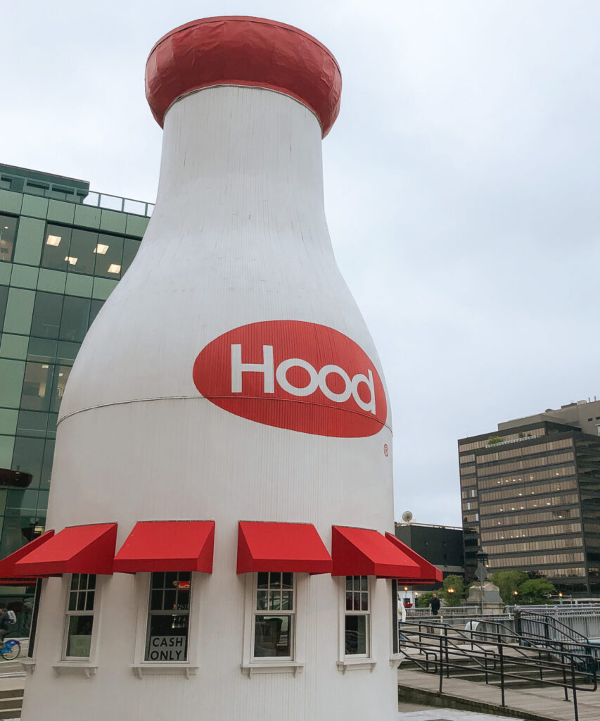 Milk Hood Bottle Boston