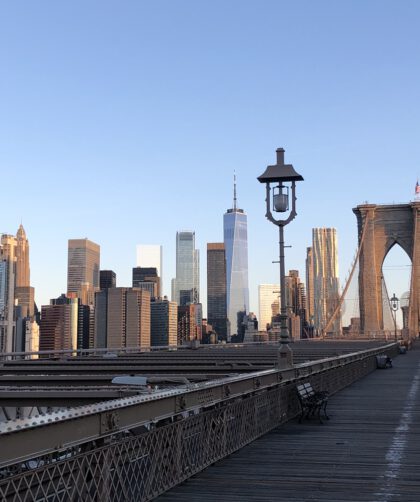 New York Brooklyn Bridge