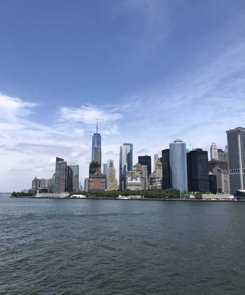 Staten Island ferry uitzicht Manhattan