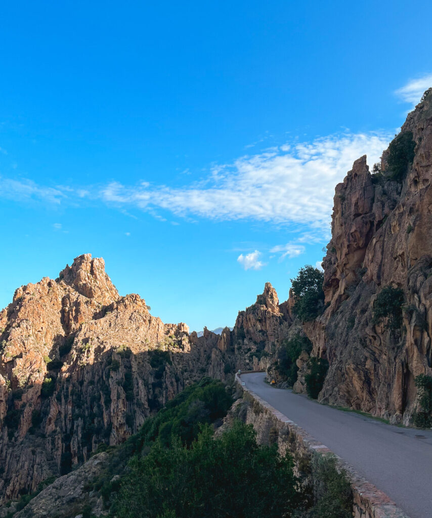 Calanques de Piana weg