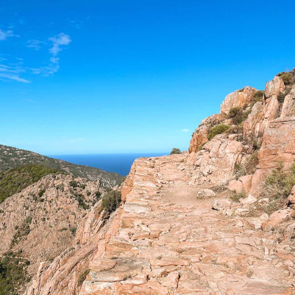 Calanques de Piana muilezelpad